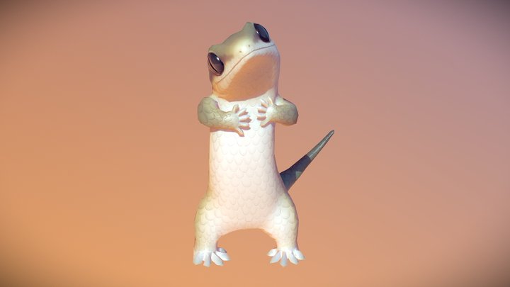 Gecko 3D Model