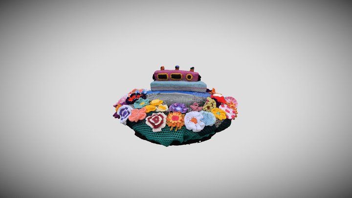 Lymm Transport Day 2023 - Crochet 3D Model
