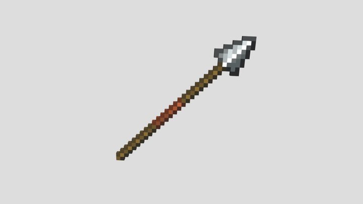 Minecraft spear 3D Model