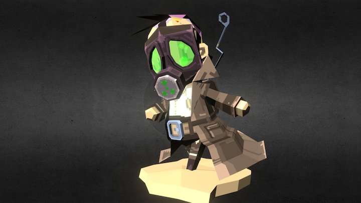 Nuke Scum 3D Model