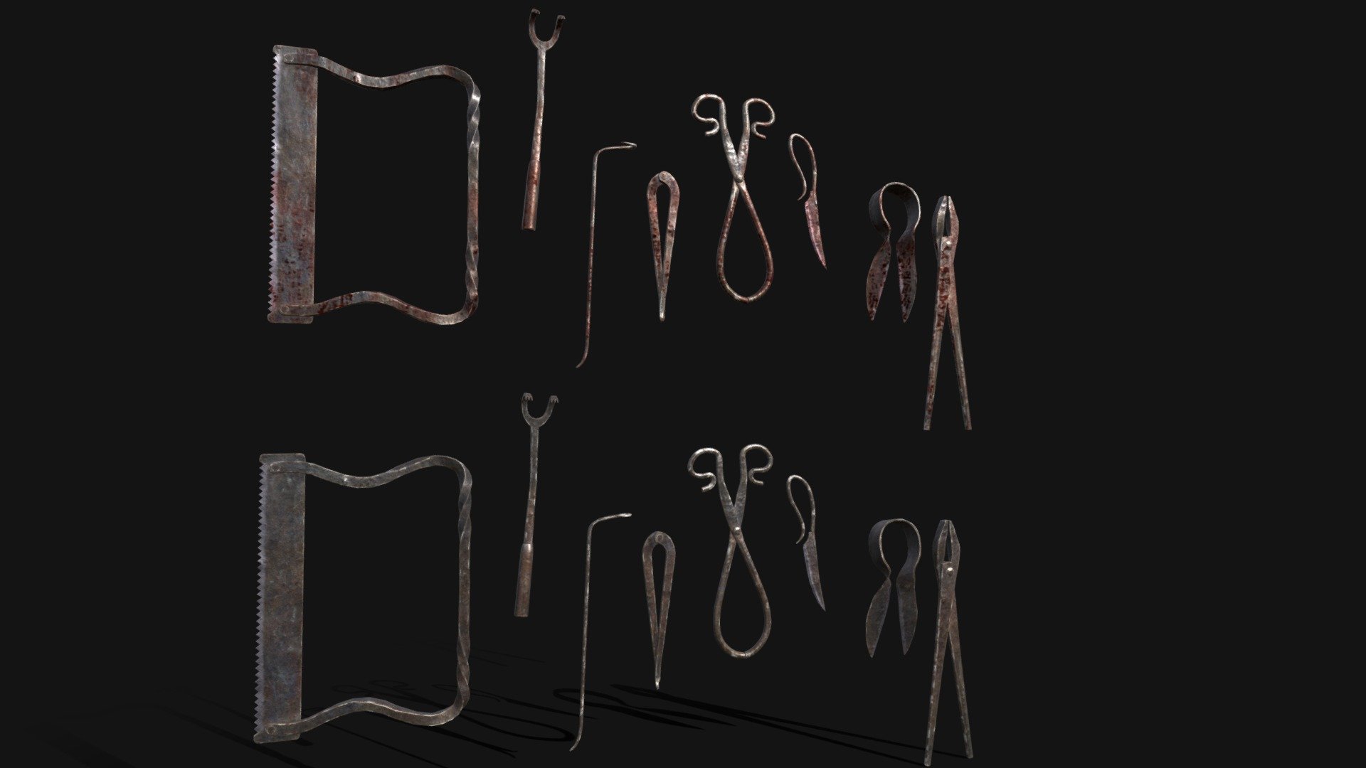 Torture Tools Set - Buy Royalty Free 3D model by Clockwork Creations ...