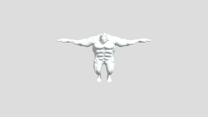 Beast 3D Model