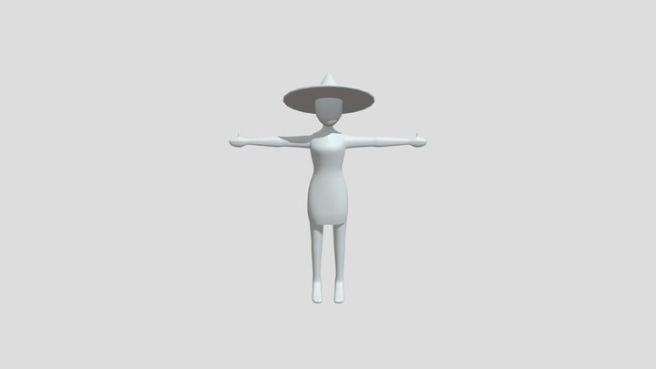 Witch 3D Model