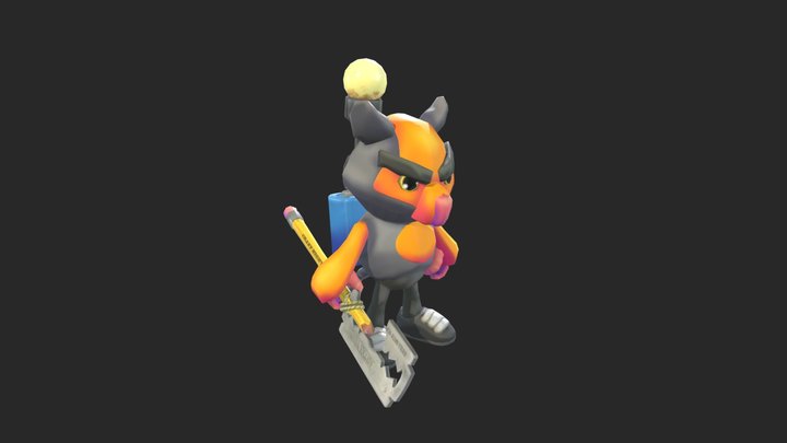 Mouse Low 3D Model