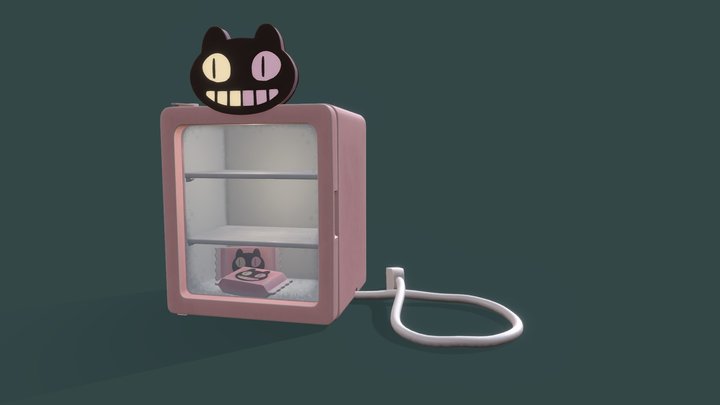 Steven Universe Cookie-Cat freezer 3D Model