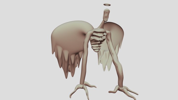Angelophobia Model 3D Model