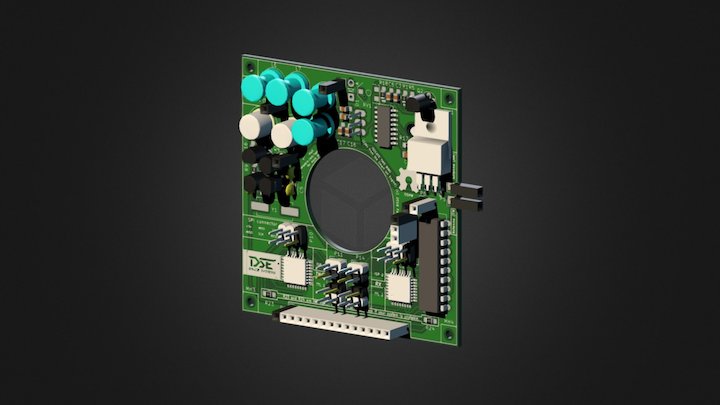 Rechnermodul 3D Model