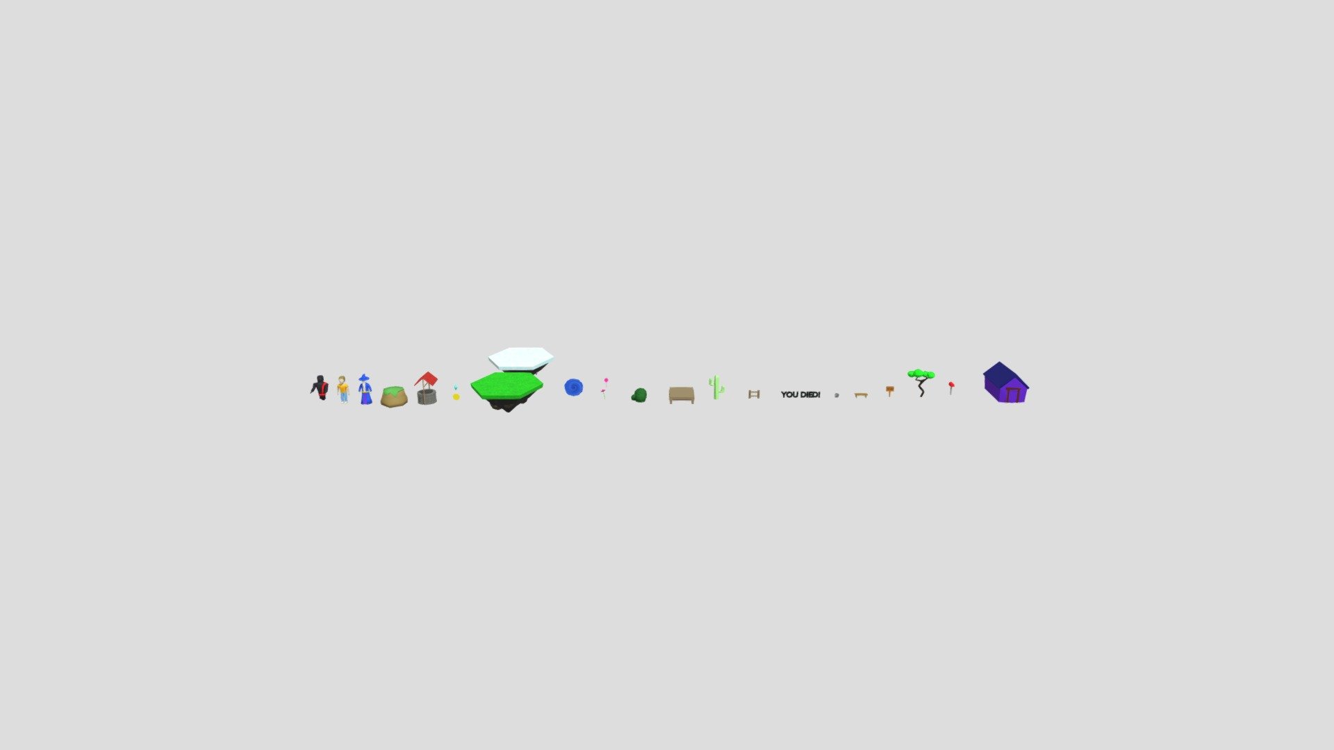 Sky Bound Game Assets