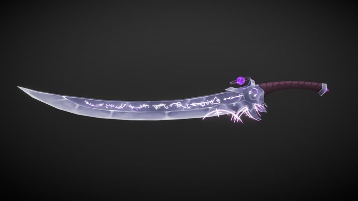 Shal'dorei Greatsword 3D Model