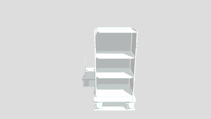 Trolley - Variant 01 3D Model