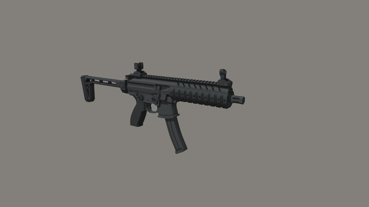 SIG MPX 3D Model