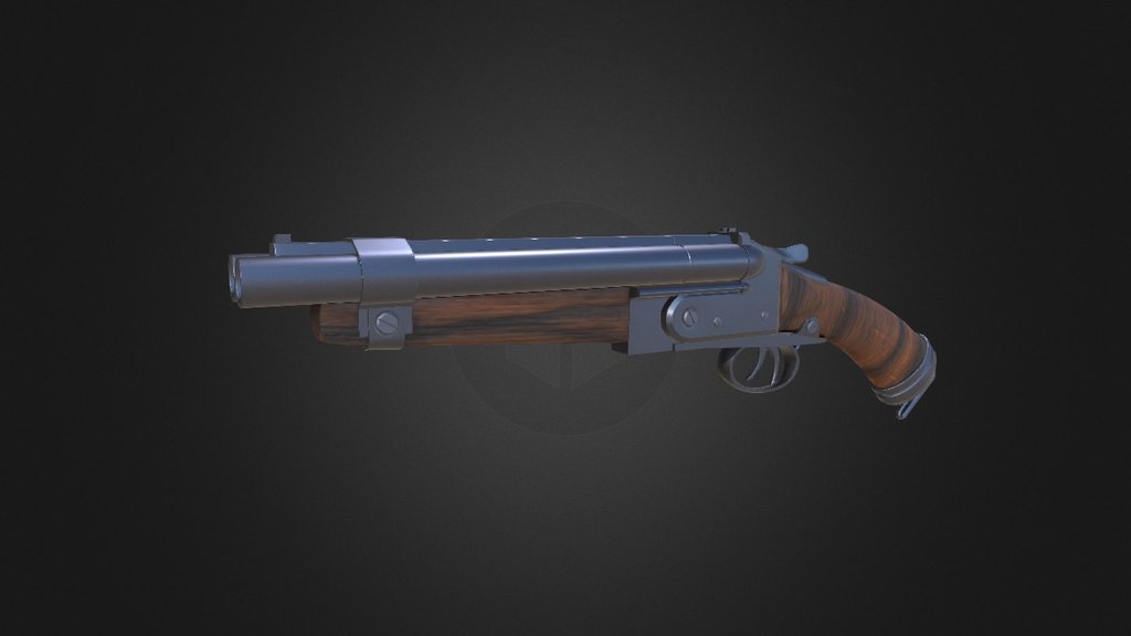 Shotgun PBR Substance Painter test - 3D model by sansalterego [41517dd ...