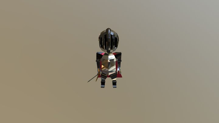 Knight2 3D Model
