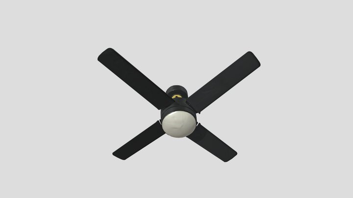 Modern Ceiling fan – Modello 3D gratuito STL