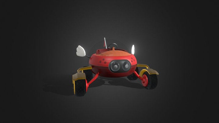 Biddy Buggy 3D Model