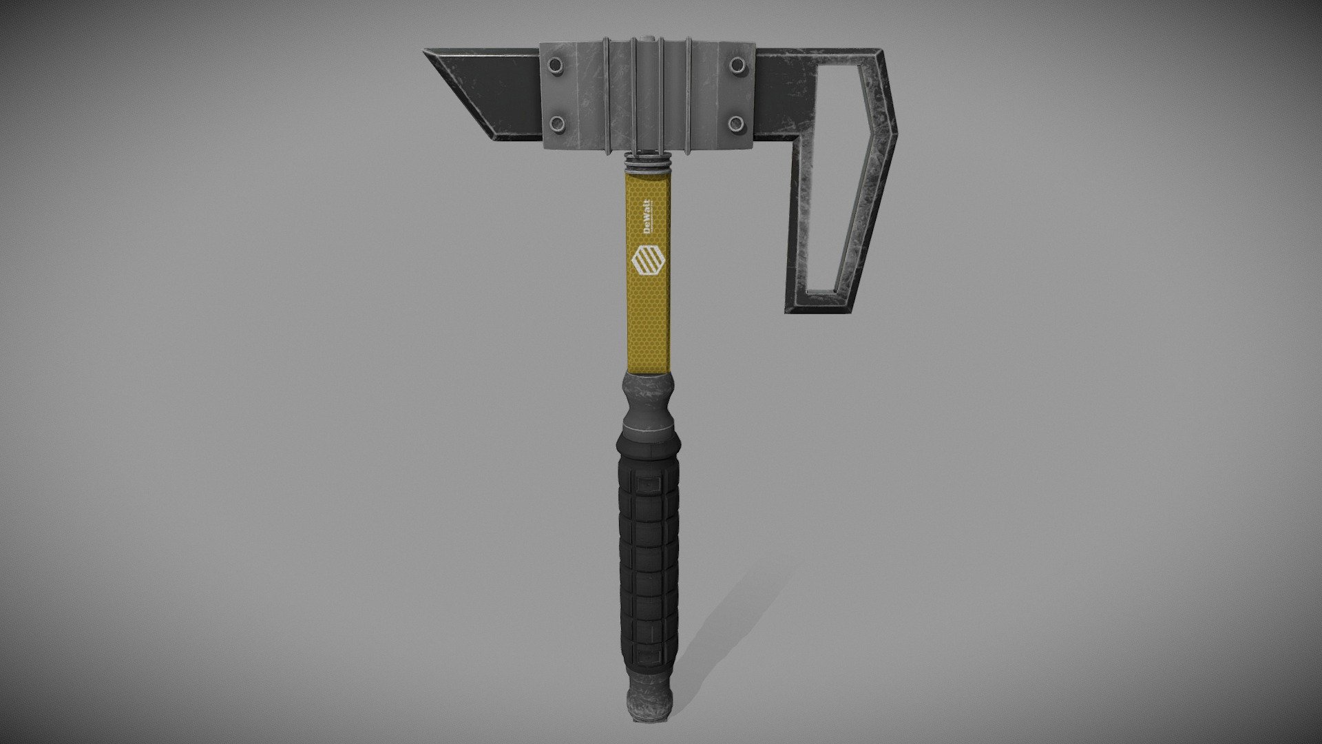 Sci-fi Axe/Low-Poly - Download Free 3D model by Paragent ...