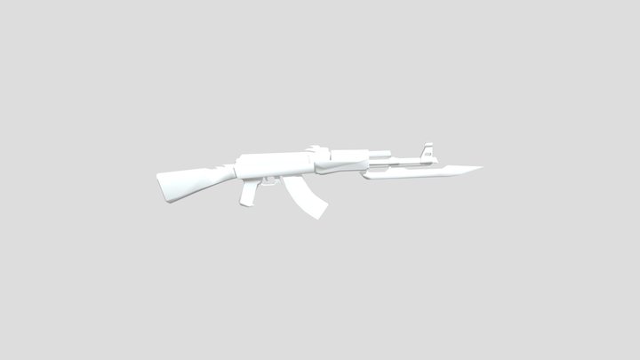 hunter_ak47 3D Model