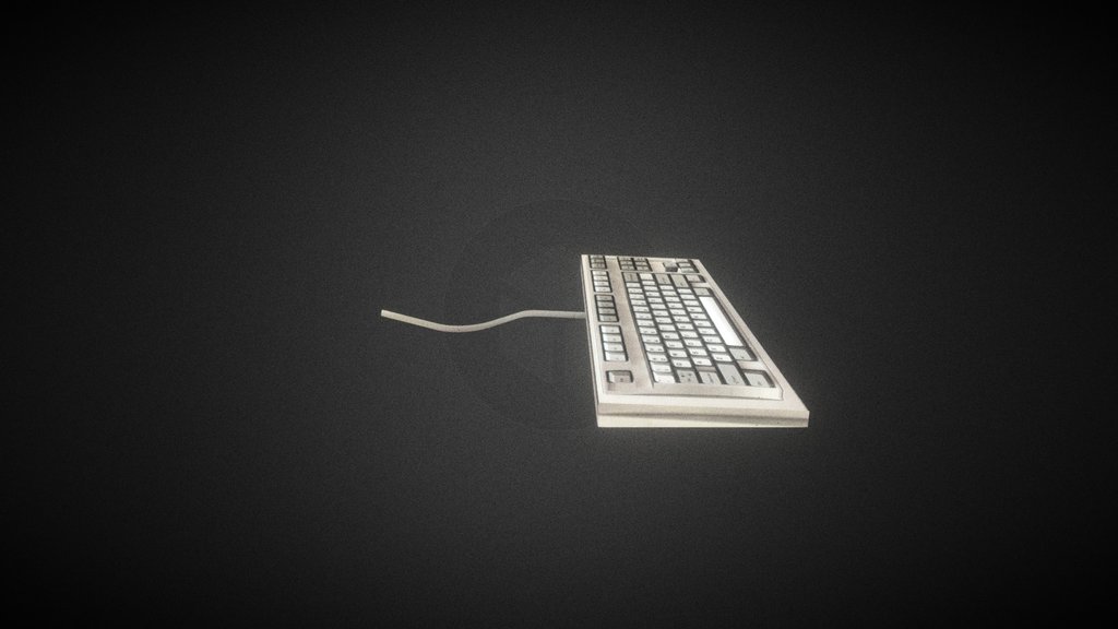 PS1 Style Old Keyboard
