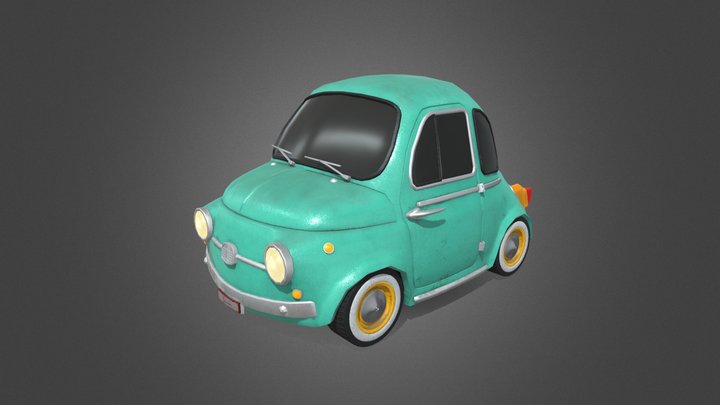 fiat_500 3D Model