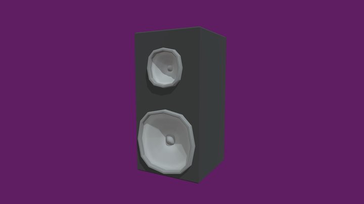 Speaker 3D Model