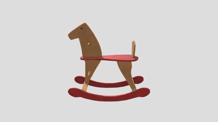 Rocking Horse 3D Model