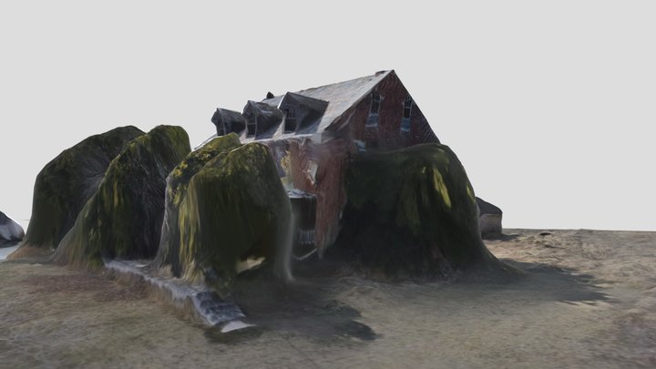 Waynesboro Abandoned House 3D Model