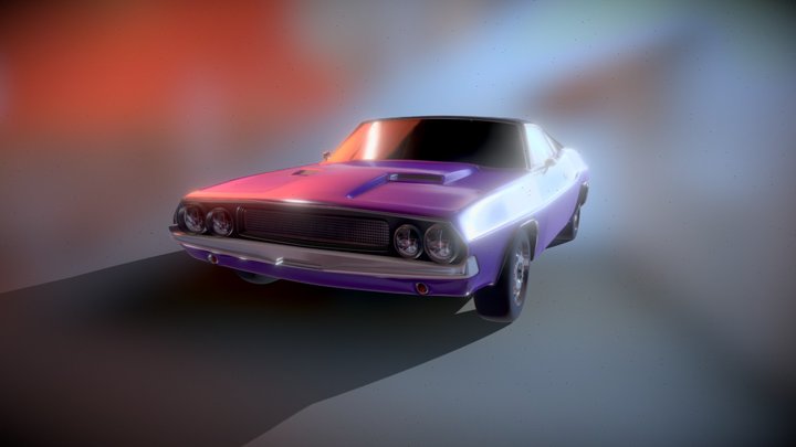 Dodge Challenger 1970 3D Model