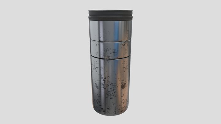 Old Coffee Cup 3D Model