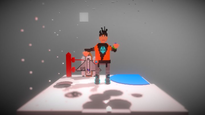 Miles 3D Model