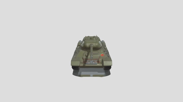 Military Tank 3d Model