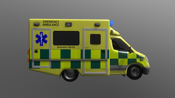 Ambulance 3D Model
