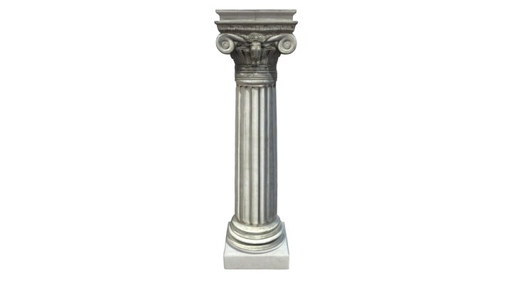 3D model of a roman column 3D Model