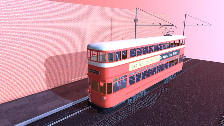 Swansea Train 3D Model