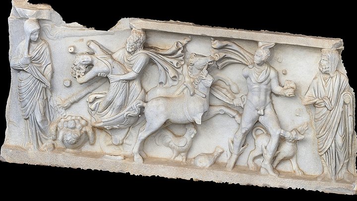 Abduction of Persephone by Yitzhak Marmelstein 3D Model