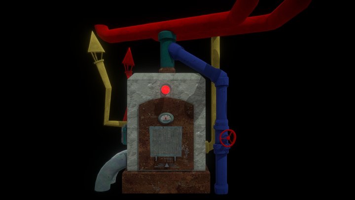 The Final Storm Prototype: Furnace 3D Model