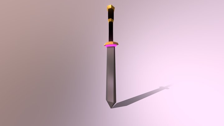 1st sword ever! 3D Model