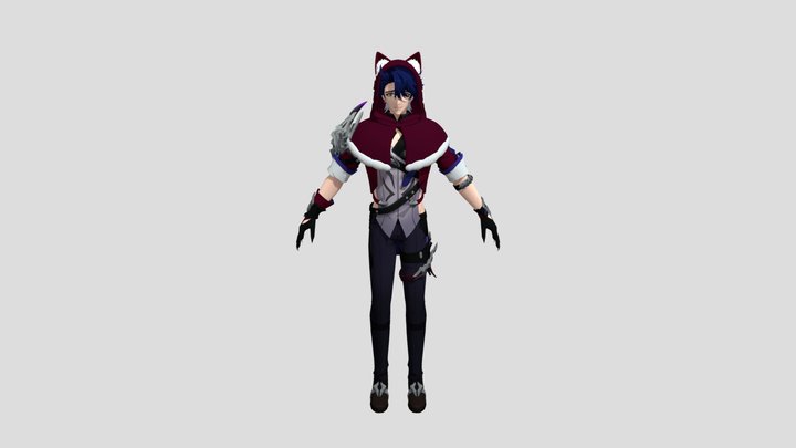 Sampo Halloween Outfit 3D Model