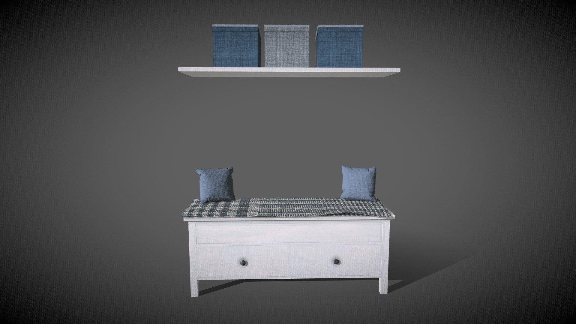 Hall bench