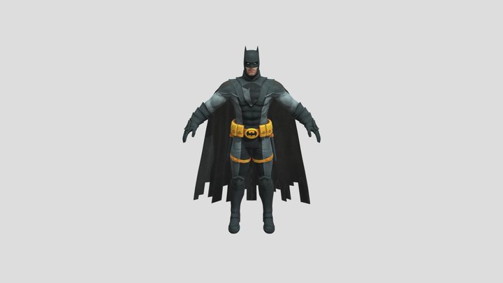 Earth Two Batman 3D Model