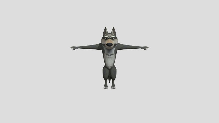 Wolf 3D Model