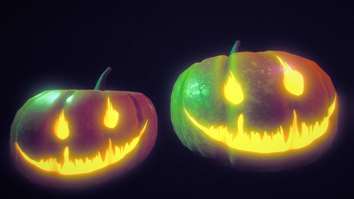 HAPPY HALLOWEEN 3D Model