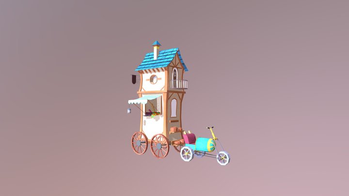 Movable_House 3D Model
