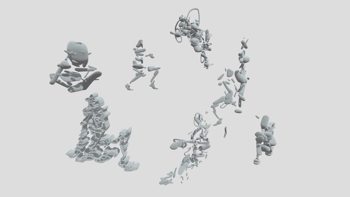 Sculpture Garden -- 210309 3D Model