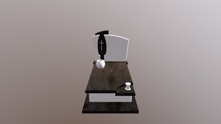 Nagrobek Www 3D Model