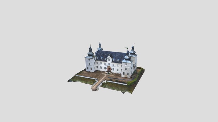Engelsholm Slot 3D Model