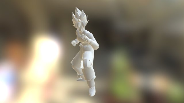 Goku 3D Model