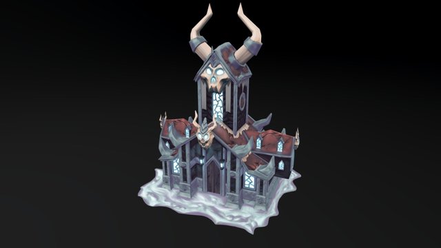 Death Knight Garrison Model 3D Model