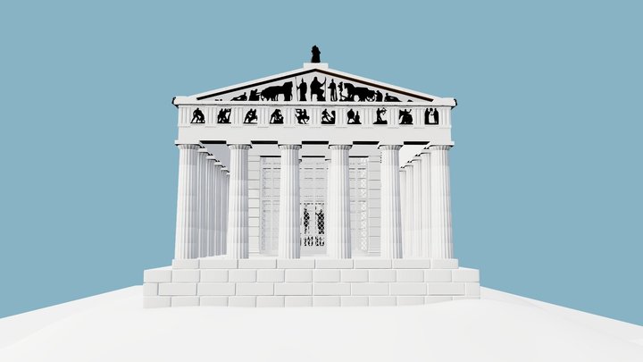 Temple_400 BC 3D Model