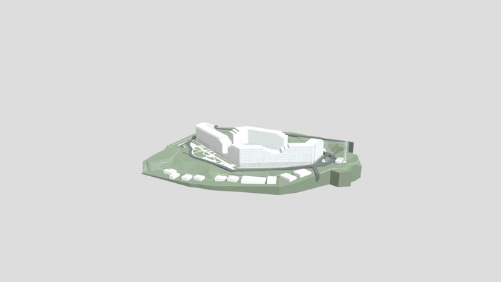 Массинг корректировка котельной 3D Model