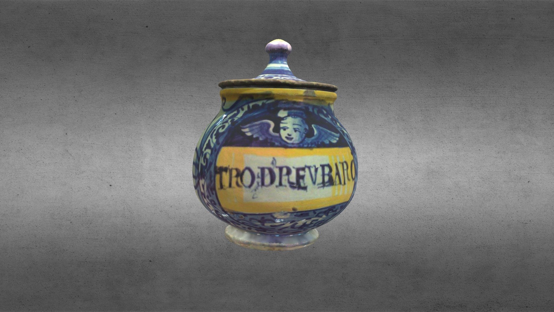 Maiolica Jar